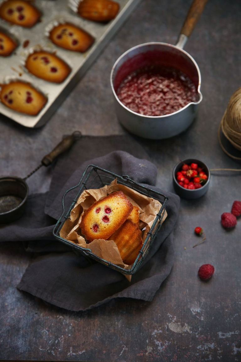 madeleines aux fraises des bois copie