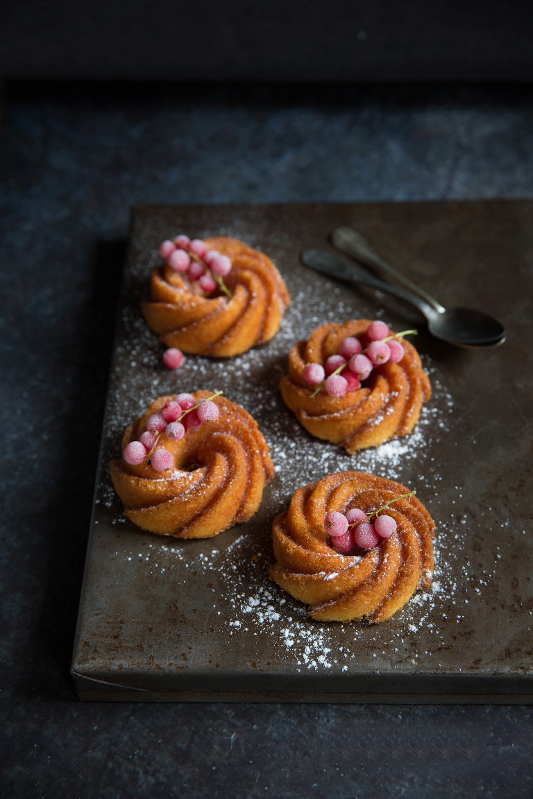 Mini Bundt cake orange et citron