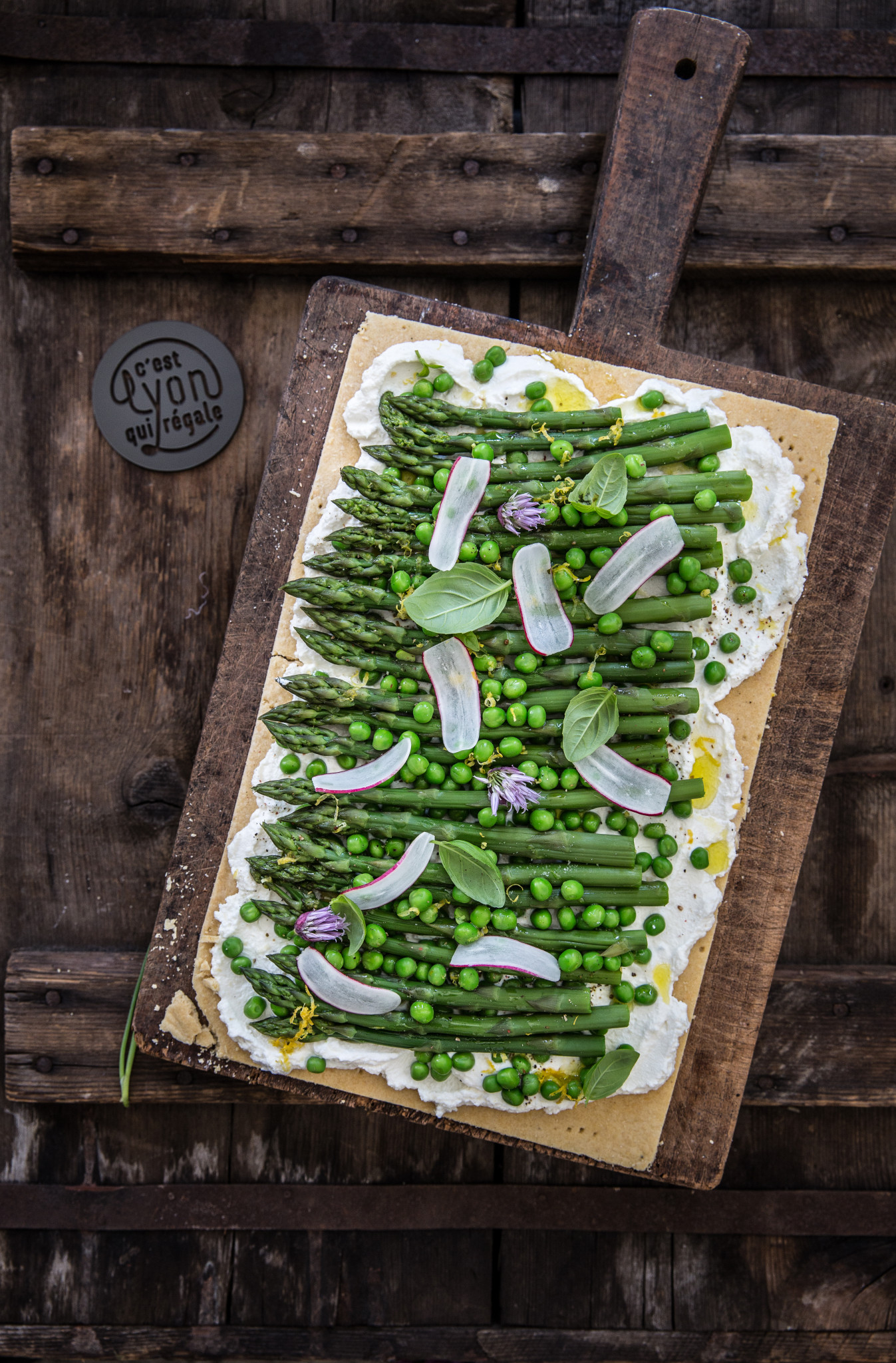 Tarte asperges 