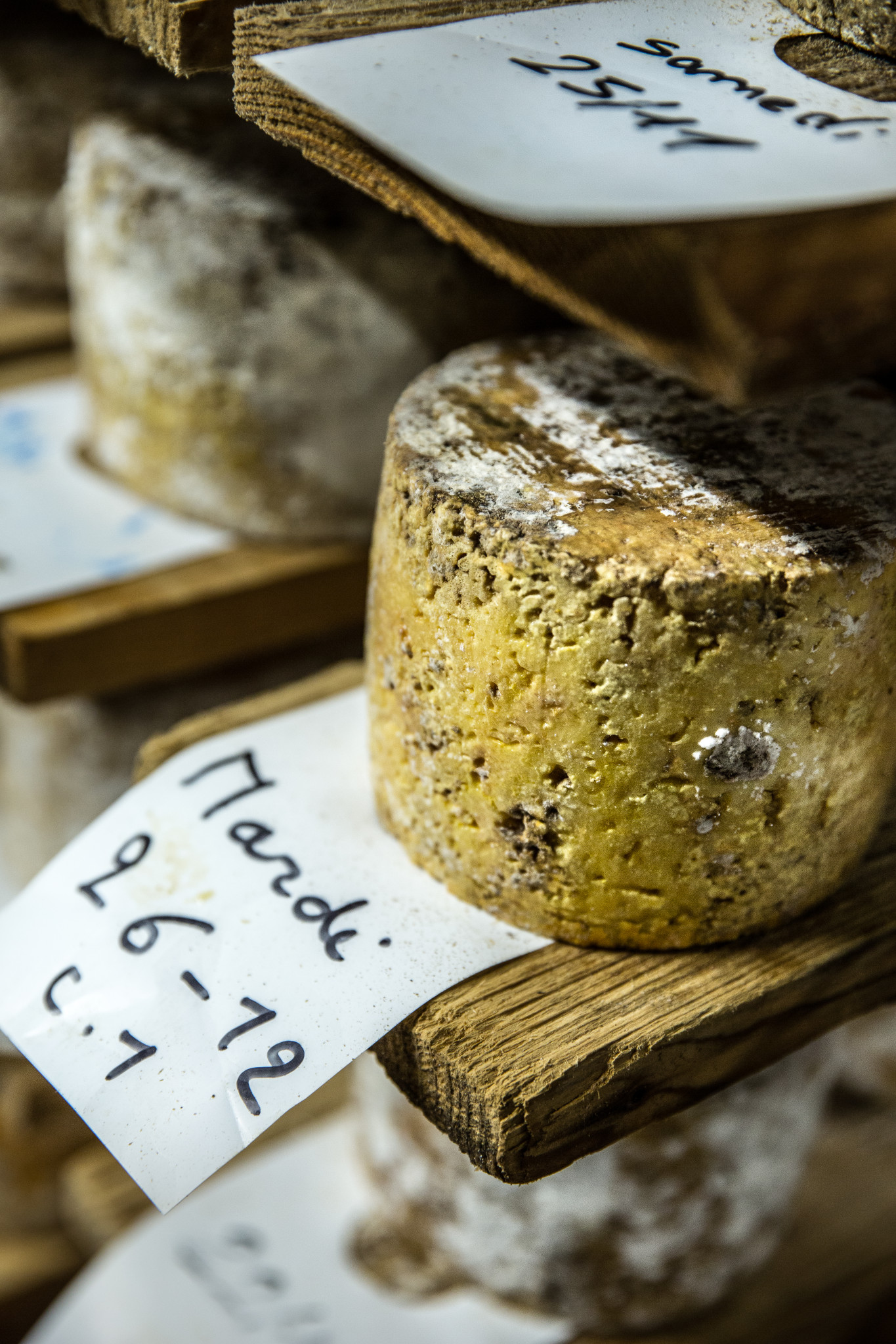 affinage tomme de fromagerie hautes chaumes