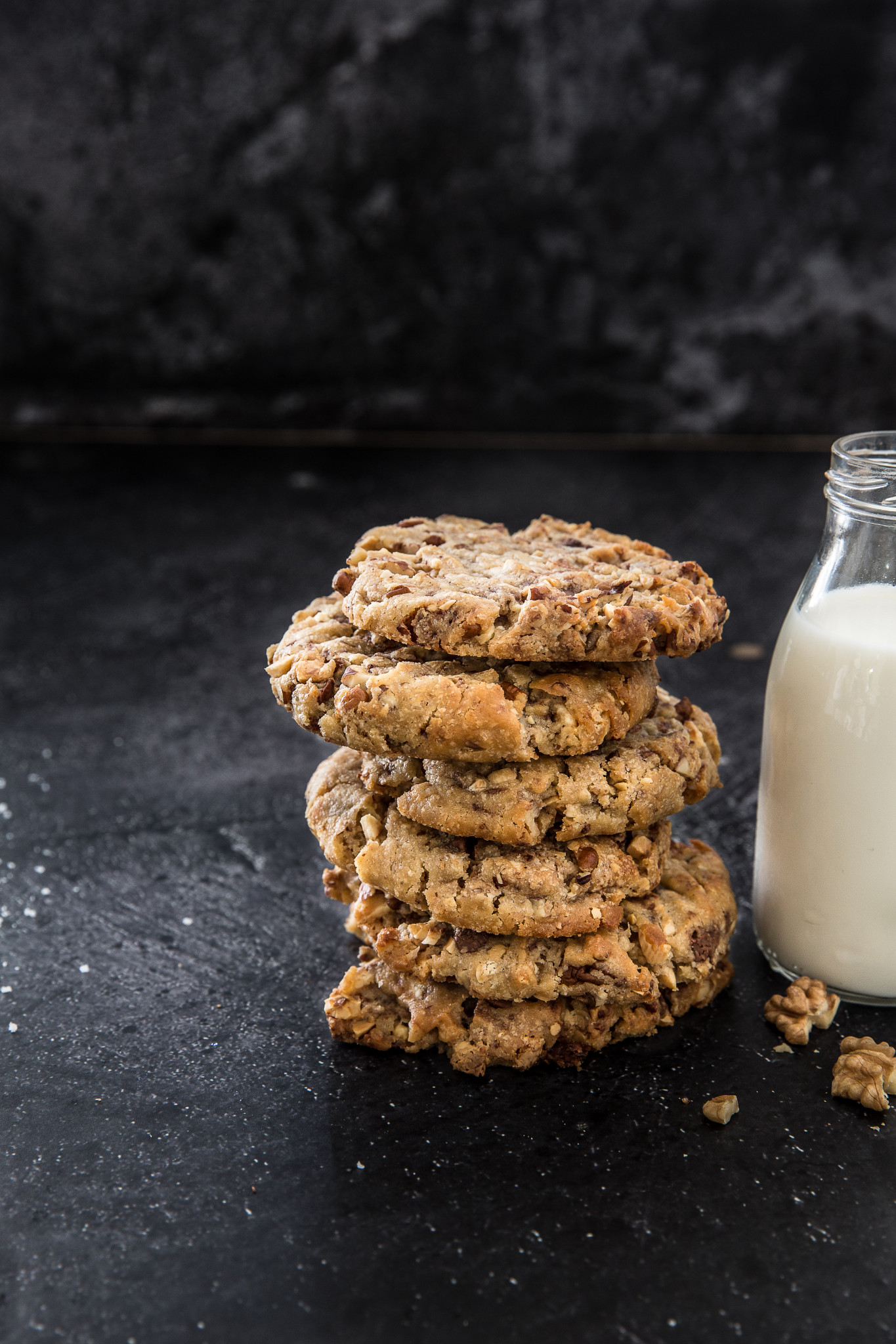 cookies chocolat pecan noisettes