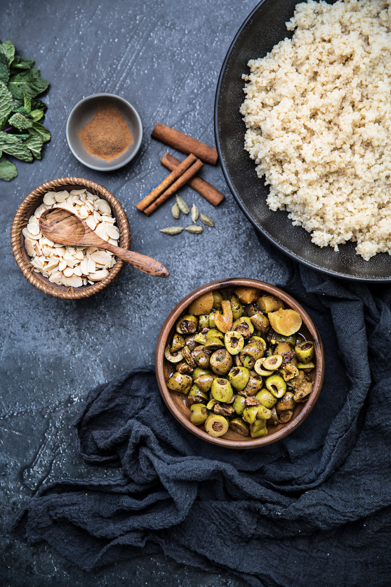 Olives à la marocaine tramier