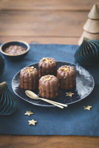 Recette de cannelés glacage chocolat rocher