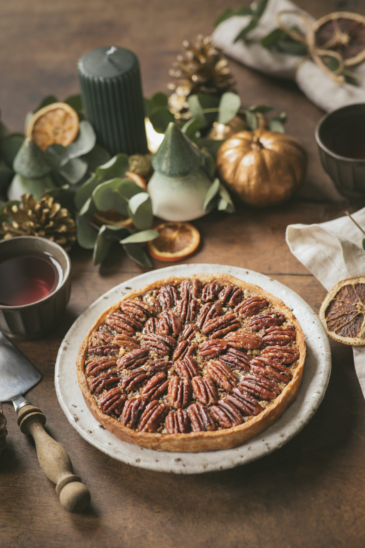 Tarte aux noix de pecan